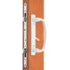 Rockwell Security Euro-Charlotte Sliding Glass Door Handlein White Finish fits