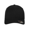 Flexfit Adult Hat Pinstripe - Black/White, Large/X-Large