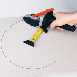 TRUTOPWAY Gypsum Board Cutting Tool, with Measurement Scale, Carpenter Pencil, and 5 Blades - Professional Drywall Cutting Tools for Cardboard, Hardie Board, and Ceiling Tiles
