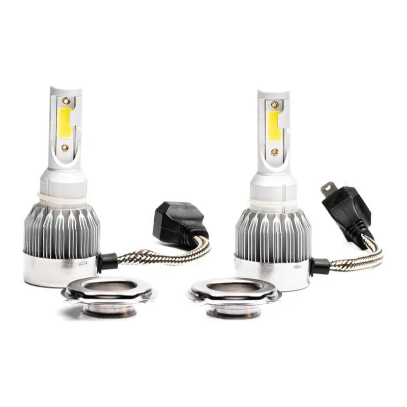 Kit Faros Delanteros Led C6 Mini Iron Led Alta Baja