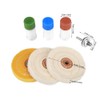 7Pcs Hard Metal Scratch Removal Buffing and Polishing Pads Set