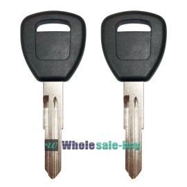 WHOLESALE KEY 2Car Transponder Ignition Chip Key Blank For Honda Accord Civic Insight Odyssey