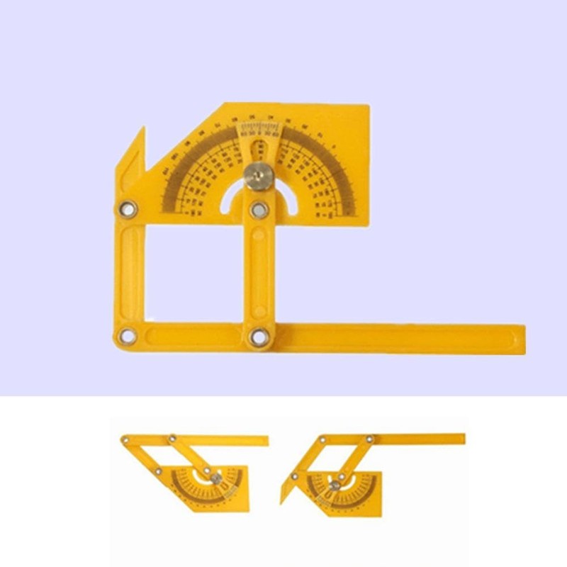 180 Degree Protractor Tool, Angle Finder Ruler, Arm Protractor Goniometer