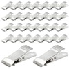 Elesunory 30 Pcs Metal Alligator Clips, 1.58 Inch x 0.5