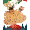 qiqee Christmas Shoes Bakery Boxes with Window 60pcs 4x4x2.5 Mini