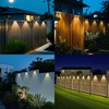 Peasur Solar Fence Lights Outdoor, 20 Pack Step Light Solar