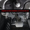 ETL INDUSTRIES Dead Pedal Left Foot Rest Pad for Jeep