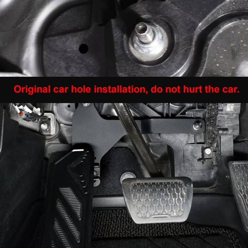 ETL INDUSTRIES Dead Pedal Left Foot Rest Pad for Jeep