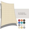 ECOOPTS 12'x16' HDPE Sun Shade Sail Rectangle Canopy Shades for