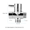 3Way Faucet Diverter Valve Bathroom Shower Parts for Handheld Showerhead
