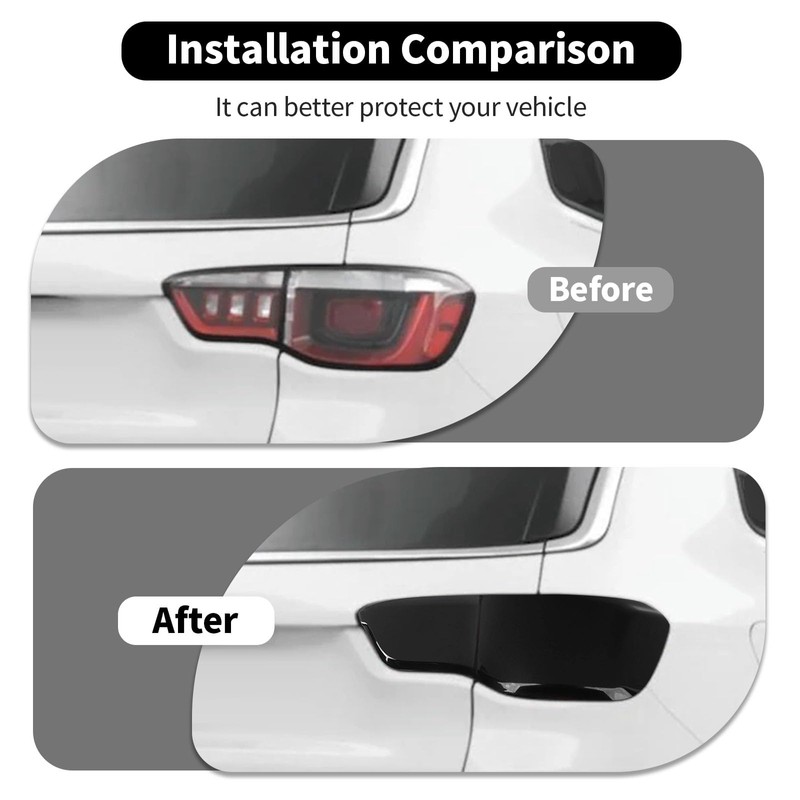 HTHE Tail Light Taillight Guard Cover Fit for for Jeep
