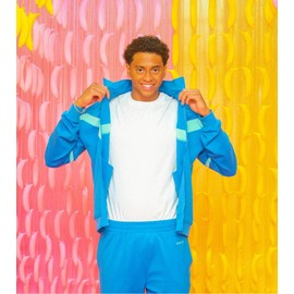 Sporti x Shaine Casas Electric Sapphire Team Tracksuit Zip-Up Jacket - Electric Sapphire - Medium