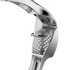 Arendo - Stainless Steel Garlic Press Ginger Press - Zinc