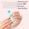 ZMOI Pro Nail Buffer – Lujoso brillo coreano bloque de