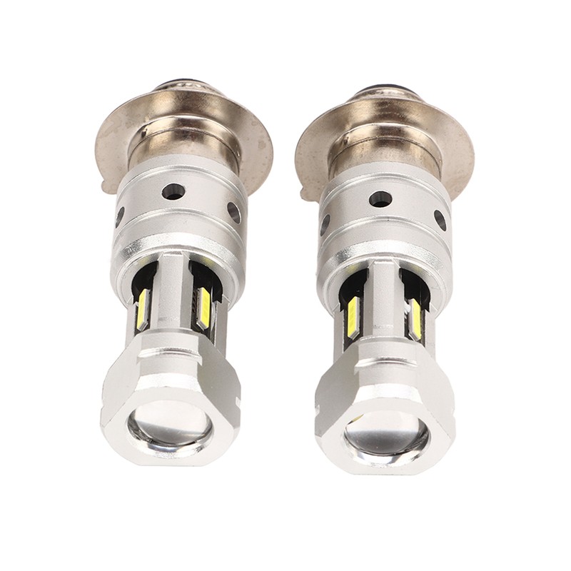 H6 H6M P15D Motorcycle LED Bulb Dual Optical Lens 100W