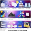 72pcs Kit Ciencia Niños Experimentos Laboratorio Ciencias Juguetes Educativos Regalos