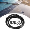 X AUTOHAUX 6pcs Windscreen Wiper Nozzles Kit Windscreen Washer Hose
