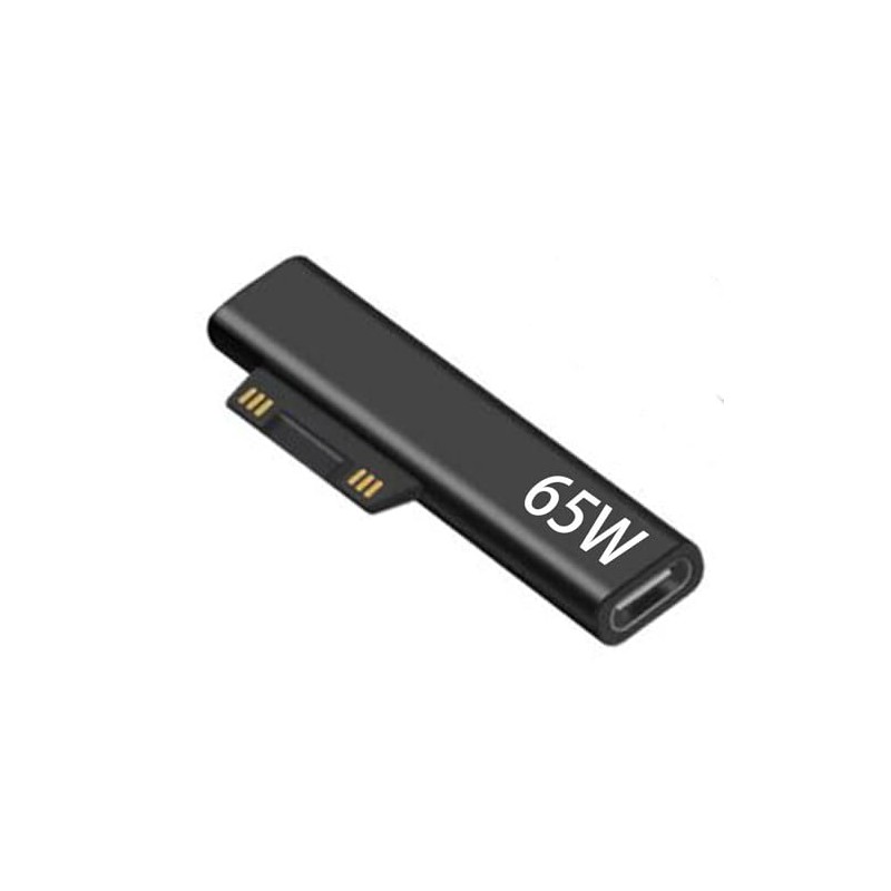 Surface Pro Lap-top Charger 65W USB C to Surface Charger