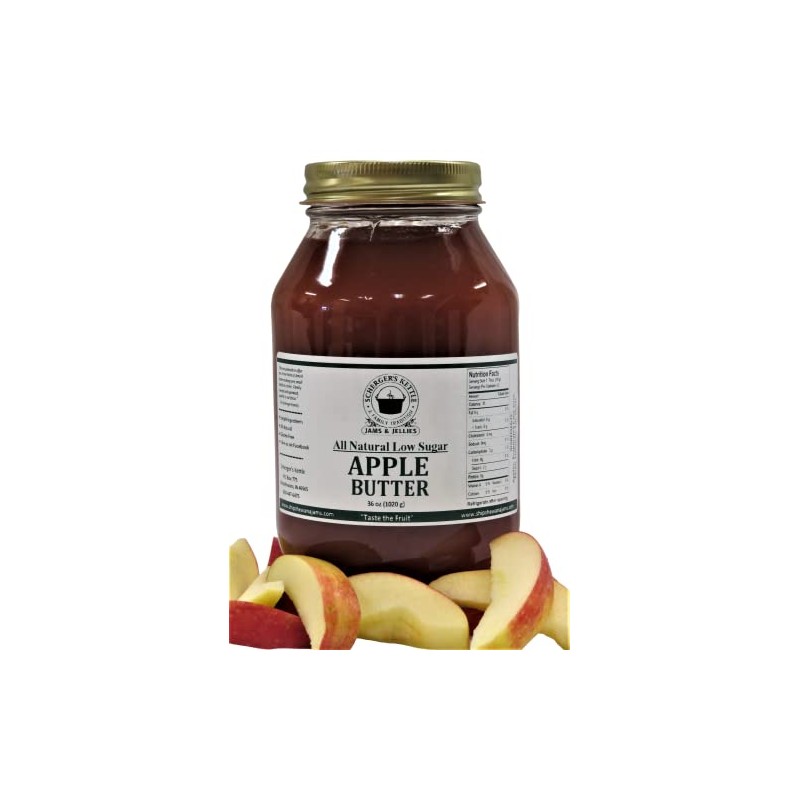 Apple Butter, All Natural/Low Sugar, 36 oz