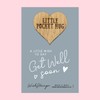 “Get Well Soon” Pocket Hug Keepsake Token | Thoughtful Gift