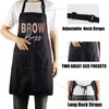 CENWA Brow Boss Apron With Pockets Eyebrow Technician Gift Adjustable