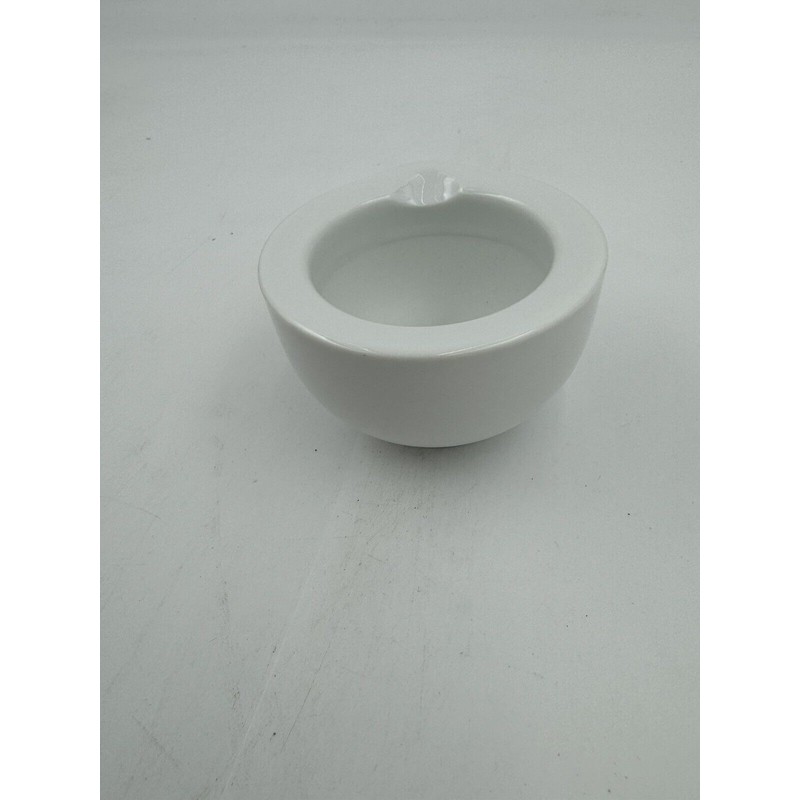 Unbranded Porcelain Mortar Pestle Tool Set Grinding Bowls 2-Pack 3.2Inch