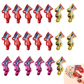 20pcs Party Poppers, Confetti Cannons, Confetti Cannon, Party Popper, Wedding Confetti Cannons, Wedding Table Confetti, For Wedding, Birthday, Anniversary, Valentine'S Day, Carnival