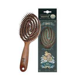 Wood Round Boa Brush / 우드라운드보아 브러쉬