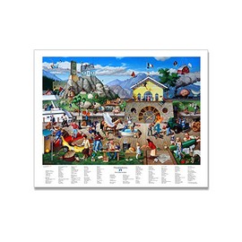 T. E. Breitenbach Proverbidioms IV: Who Missed The Boat? - Poster 28x22 inches