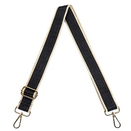 S&loyoe Purse Straps Replacement Crossbody Bag Strap Adjustable Wide Guitar Straps for Handbags 1.5inch (labyrinth stripes black), Diamond 07, Large