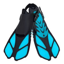 Breezee Market Aletas Natación Snorkeling Ajustable Flexibles Talón Abierto