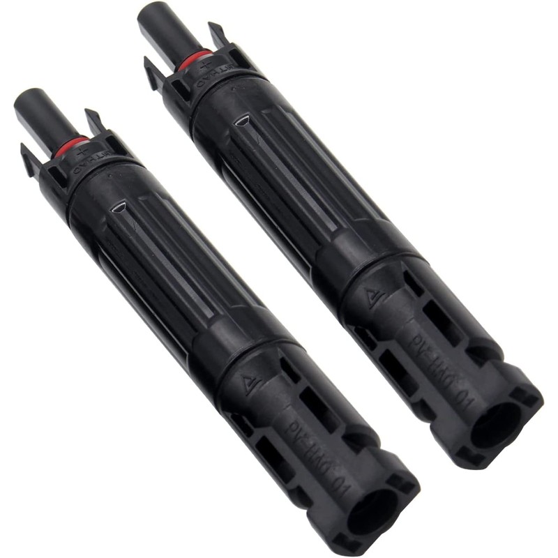RKURCK 2PCS Solar Panel PV Connector with Built in 25A