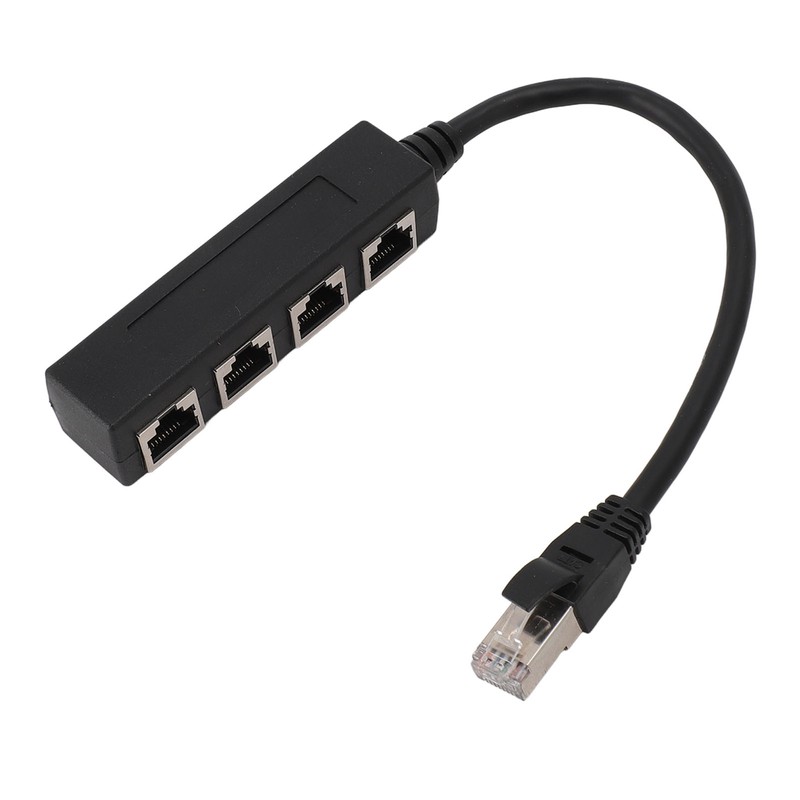 Ethernet Splitter Professional 1 to 4 Ports High Speed 100Mbps