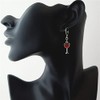 Wine Glass Earrings for Man Woman Red Wine Lover Jewelry