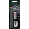 FABER-CASTELL 205067 Exam Pencil Set with Set Square 14 cm,
