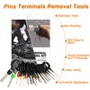 AUTOXBERT Terminal Removal Tool Kit, 52Pcs Terminal Ejector Kit for