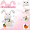 Children's Day Gift Talking Bunny Repeats What You Say Peek-A-Boo
