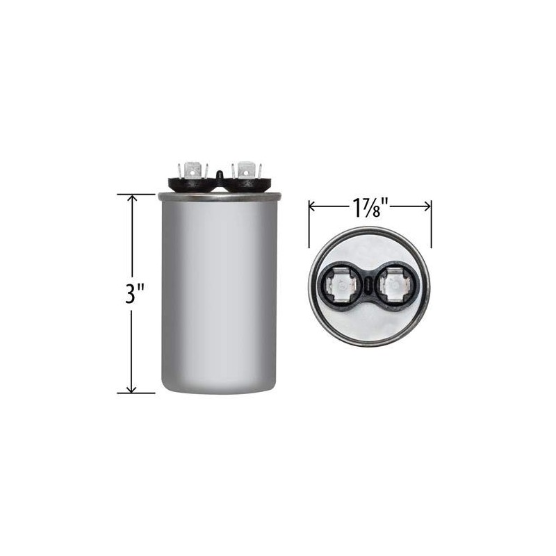 97F9606-25 uf MFD 370 or 440 Volt VAC - Genteq