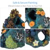 Uniclife Aquarium Decorations Resin Coral Rock Mountain Cave Fish Tank