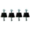 4 x anti-vibration feet/vibration damper (load capacity 60 kg per