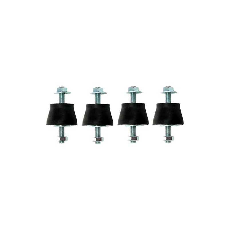 4 x anti-vibration feet/vibration damper (load capacity 60 kg per
