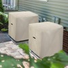 Porch Shield Waterproof AC Covers – Heavy Duty Square Air