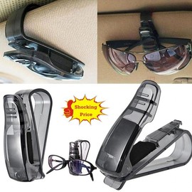 Sunglasses Clip Car Sun Visor Glasses Holder Ticket Clip Sunglasses Clip BL02480 100ea