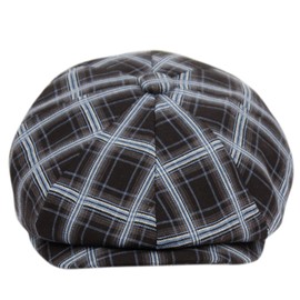 Epoch hats Men's Newsboy Linen Applejack Gatsby Collection Ivy Hats (NSB4025)