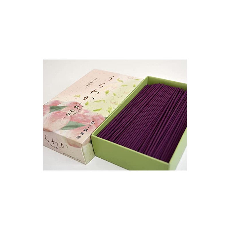 Urawa Peach Incense, Rose, Burning Time: Approx. 25 Minutes, 1