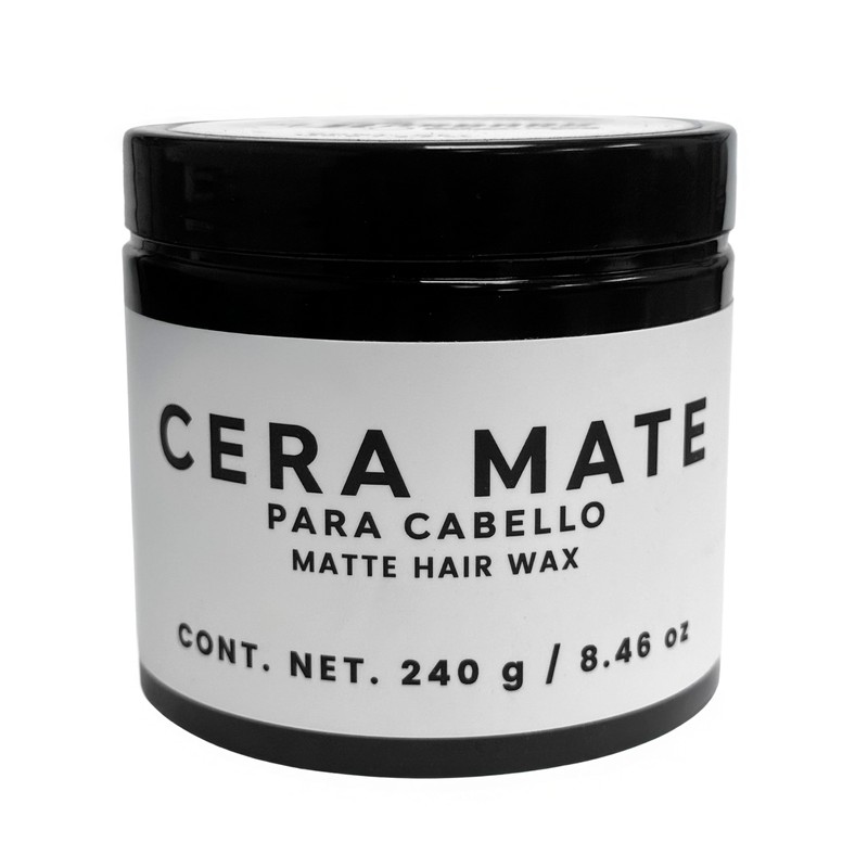 El Bárbaro Cera Mate Para Cabello, Barba y Bigote -