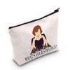 WZMPA Chess TV Series Beth Cosmetic Makeup Bag Chess Lovers