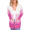 Sidefeel Womens Cardigan Sweaters Open Front Long Sleeve Ribbed Color