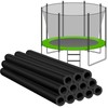 UNIFAMILY 12PCS Rubber Trampoline Pole Covers, 1.26 Inch Diameter Trampoline