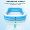 Sable SA-HF025 Inflatable Swimming Pool For Kids/Adults Blow Up 92